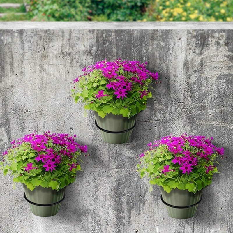 Wall-mounted metal ring for hanging Flower pot bracket support holder hanger flowerpot plant planting pot
Wall-mounted metal ring for hanging Flower pot bracket support holder hanger flowerpot plant planting pot