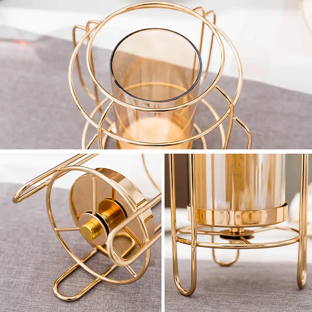 Nordic Metal Glass Candle Holder Decoration Wedding Candlestick Modern Tealight Holder Art Home Decor Dining Table Accessories
Nordic Metal Glass Candle Holder Decoration Wedding Candlestick Modern Tealight Holder Art Home Decor Dining Table Accessories