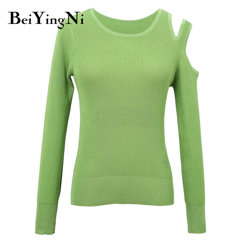 Beiyingni Knitted Sweaters Women Solid Color Off Shoulder Sexy Slim Knitwear Jumper Femme Pullovers Ladies Tops Elasticity Pull
Beiyingni Knitted Sweaters Women Solid Color Off Shoulder Sexy Slim Knitwear Jumper Femme Pullovers Ladies Tops Elasticity Pull