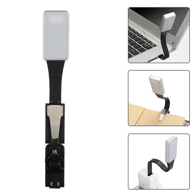 LED Clip On Reading Light Mini USB Rechargeable Flexible Bright Book Light Portable Travel Bedroom Book Reader Book Lights
LED Clip On Reading Light Mini USB Rechargeable Flexible Bright Book Light Portable Travel Bedroom Book Reader Book Lights