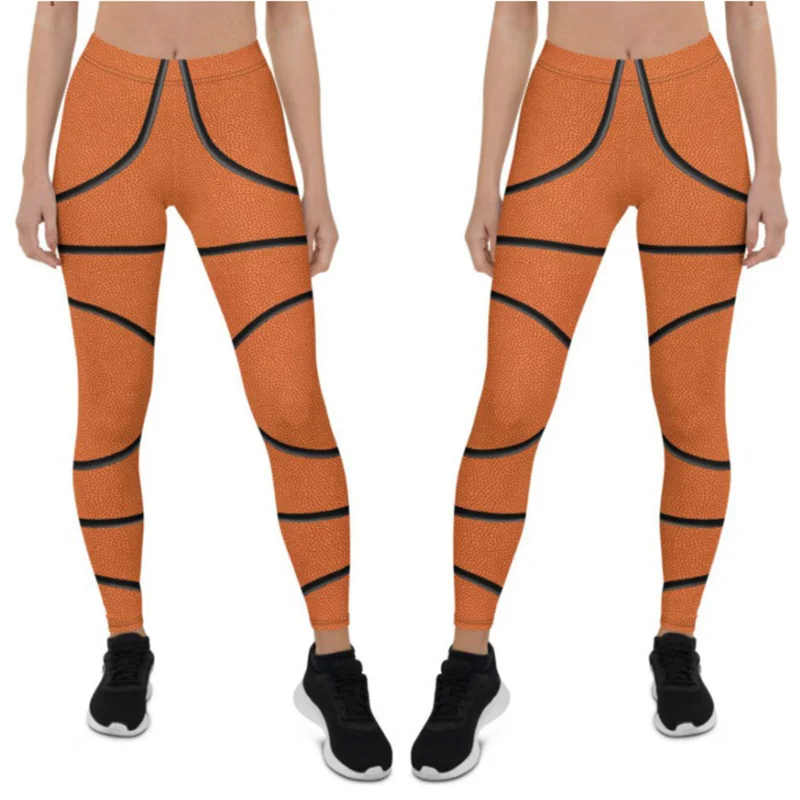 USA Size Women's Leggings Seamless Sexy 3D Lady Yoga Pants Orange Black Stripes Print Sport Streetwear
USA Size Women's Leggings Seamless Sexy 3D Lady Yoga Pants Orange Black Stripes Print Sport Streetwear