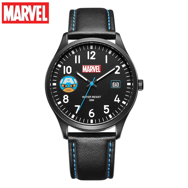 Оригинальные детские кварцевые наручные часы Marvel Капитан Америка Человек-паук Мультяшные часы Мстители Железный нейлоновый ремешок детские Студенческие часы с датой
Оригинальные детские кварцевые наручные часы Marvel Капитан Америка Человек-паук Мультяшные часы Мстители Железный нейлоновый ремешок детские Студенческие часы с датой
