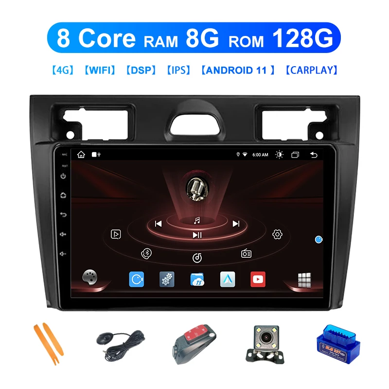 Zltoopai Android 11 Auto Radio For Ford Fiesta Mk VI 5 MK5 2002-2008 Car Multimedia Player GPS Navigation Head Unit Stereo
Zltoopai Android 11 Auto Radio For Ford Fiesta Mk VI 5 MK5 2002-2008 Car Multimedia Player GPS Navigation Head Unit Stereo