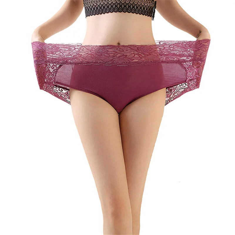 3PCS/Pack Hot Women's Panties Big Plus Size Panty Cotton Lace Sexy Briefs Fashion Women's underwear Intimates New Free Shipping
3PCS/Pack Hot Women's Panties Big Plus Size Panty Cotton Lace Sexy Briefs Fashion Women's underwear Intimates New Free Shipping
