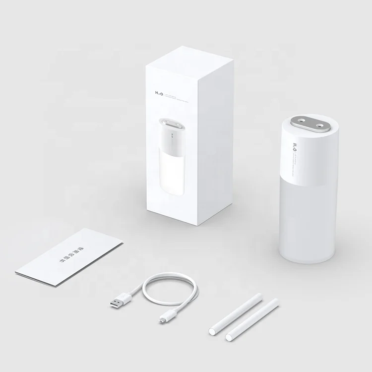 Double Nozzle Air Humidifier USB Charging Large Capacity Household Mute Bedroom Office Atomizer