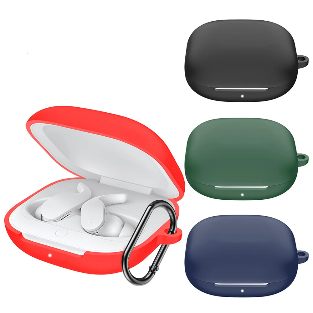 Soft Silicone Earphones Protective Case Cover Shockproof Anti-fall Headset Shell Case w/ Hook for Beats Fit Pro Wireless Headset
Soft Silicone Earphones Protective Case Cover Shockproof Anti-fall Headset Shell Case w/ Hook for Beats Fit Pro Wireless Headset