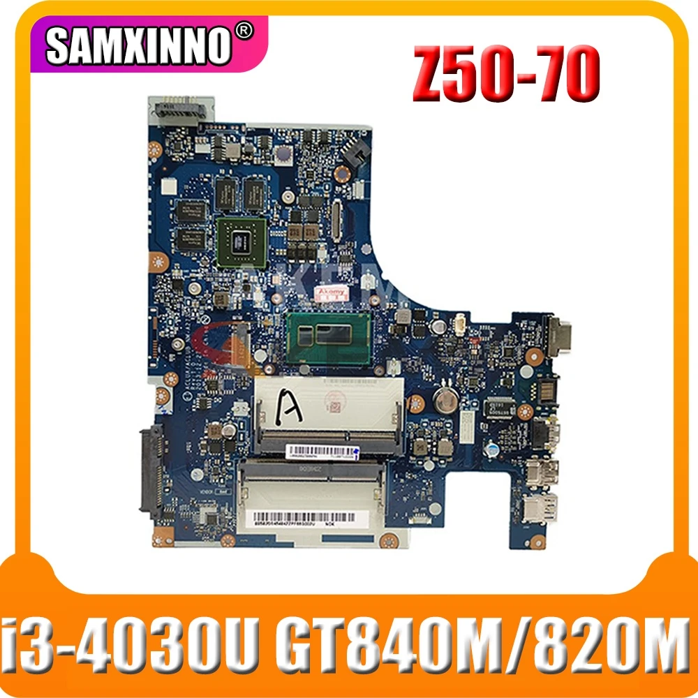 SAMXINNO NM A273 материнская плата для ноутбука Lenovo G50 70 Z50 70M Материнская i3 4030U GT840/GT820M