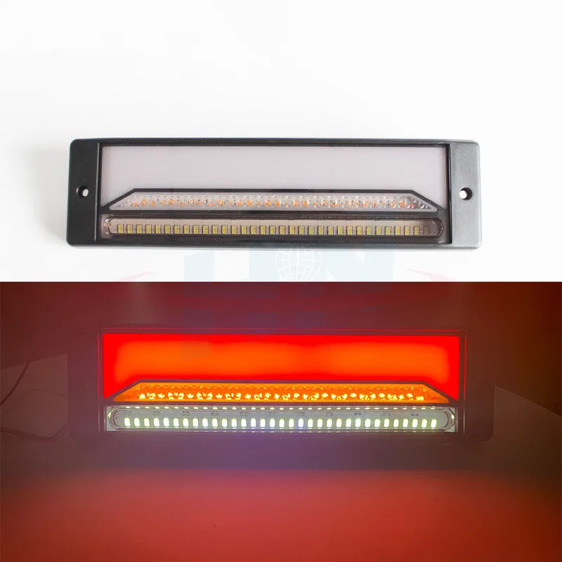 147 LED Waterproof LED Trailer Heavy Truck Tail Rear Light 4 in 1 Neon Brake Stop Turn Light Sequential Flowing Signal Lamp
147 LED Waterproof LED Trailer Heavy Truck Tail Rear Light 4 in 1 Neon Brake Stop Turn Light Sequential Flowing Signal Lamp