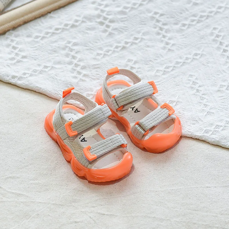 12-15.5cm Brand Mesh Summer Shoes For Toddler Soft Sole Beige Children's Sandals Baby Girl Boys Shoes For 0-3years Old Infant
12-15.5cm Brand Mesh Summer Shoes For Toddler Soft Sole Beige Children's Sandals Baby Girl Boys Shoes For 0-3years Old Infant
