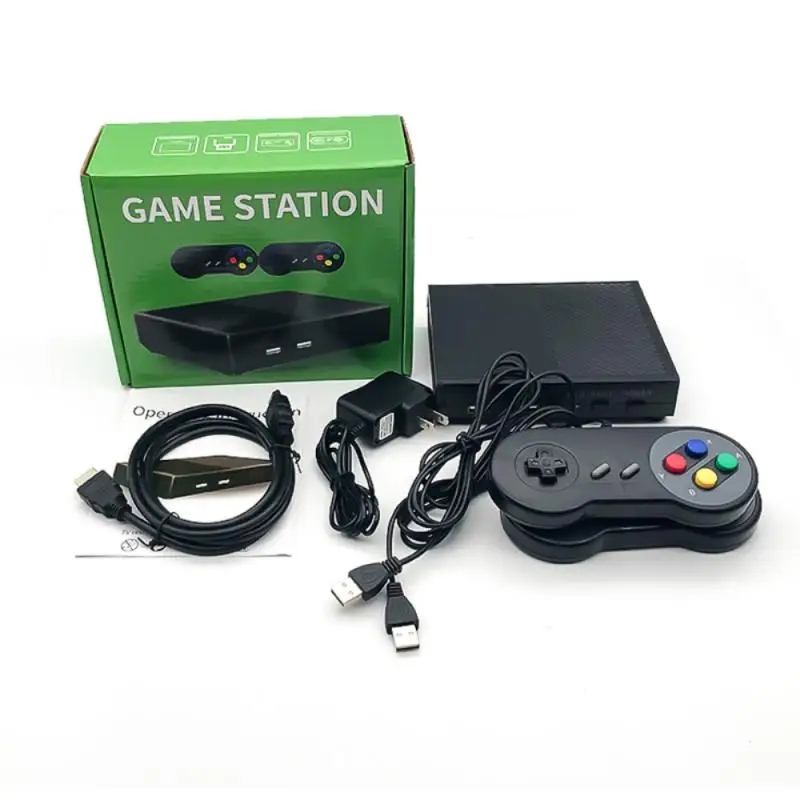 4K HD Wireless Video Game Console 2.4G Double Wireless Controller For PS1/FC/GBA Retro TV Dendy Game Console 821 Games Stick ABS
4K HD Wireless Video Game Console 2.4G Double Wireless Controller For PS1/FC/GBA Retro TV Dendy Game Console 821 Games Stick ABS