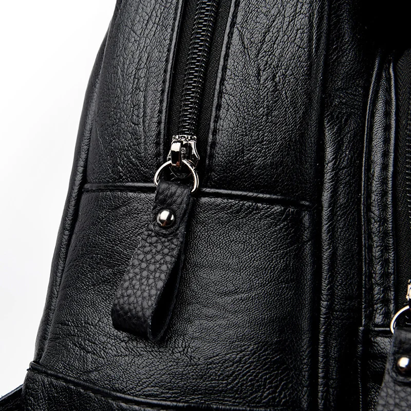 2020 New Fashion Women Backpacks Female Soft PU Leather Backpack for Teenage Girls Feminina School Bag Sac a Dos mochila
2020 New Fashion Women Backpacks Female Soft PU Leather Backpack for Teenage Girls Feminina School Bag Sac a Dos mochila