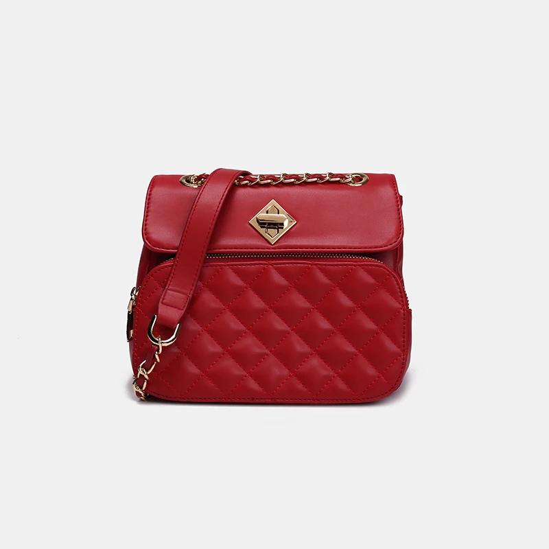Womens Diamond Chain Bag Western Style Fashion Shoulder Bags Women 2021 New Casual Red Shopping Banquet Diagonal Bag Female
Womens Diamond Chain Bag Western Style Fashion Shoulder Bags Women 2021 New Casual Red Shopping Banquet Diagonal Bag Female