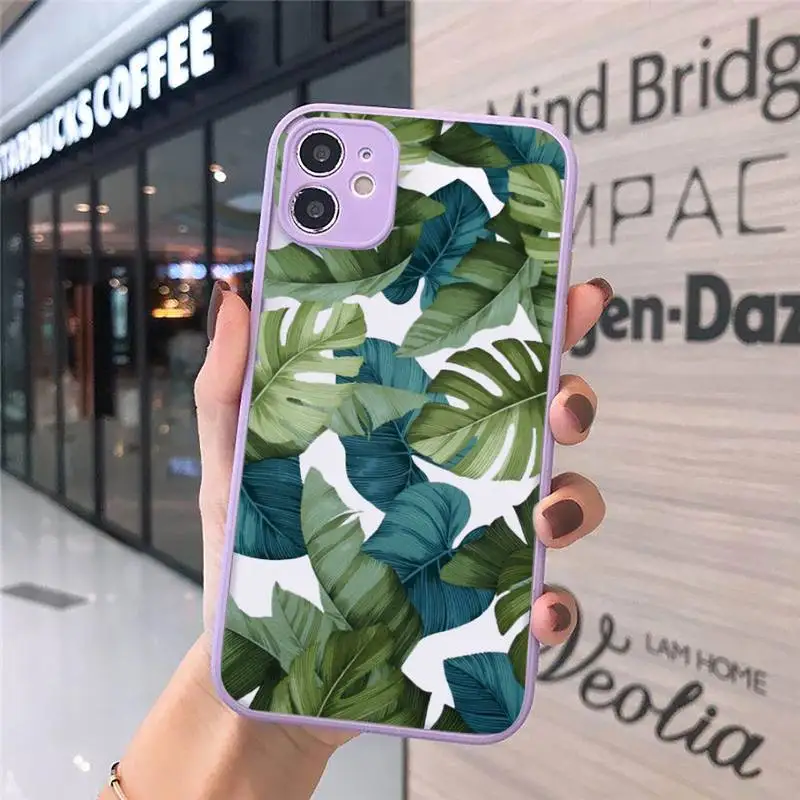 Vintage Banana Leaves pattern luxury Phone Cases funda matte transparent For iphone 7 8 11 12 plus mini x xs xr pro max cover
Vintage Banana Leaves pattern luxury Phone Cases funda matte transparent For iphone 7 8 11 12 plus mini x xs xr pro max cover