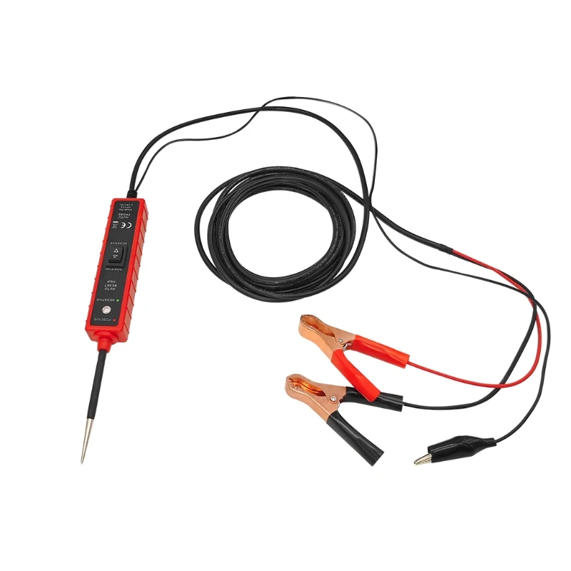 Vehicle Power Circuit Electrical Tester Set 6-24V with Short-circuit Protection for Electrical System Testing Tool
Vehicle Power Circuit Electrical Tester Set 6-24V with Short-circuit Protection for Electrical System Testing Tool