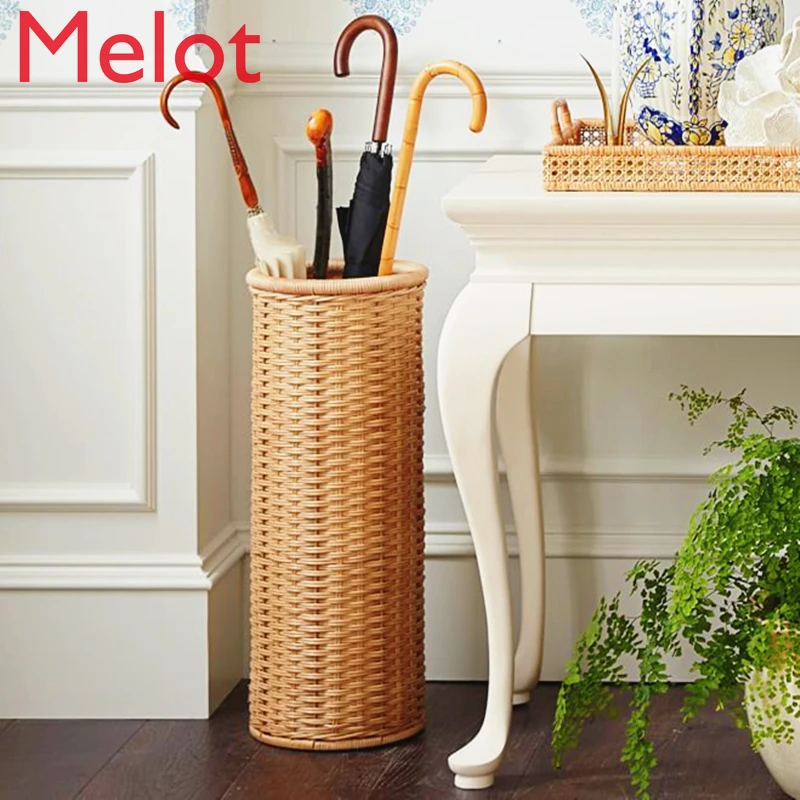 American Woven Umbrella Bucket Export Quality Natural Handmade Umbrella Stand Flower Bucket Painting Bucket Yoga Mat Storage
American Woven Umbrella Bucket Export Quality Natural Handmade Umbrella Stand Flower Bucket Painting Bucket Yoga Mat Storage