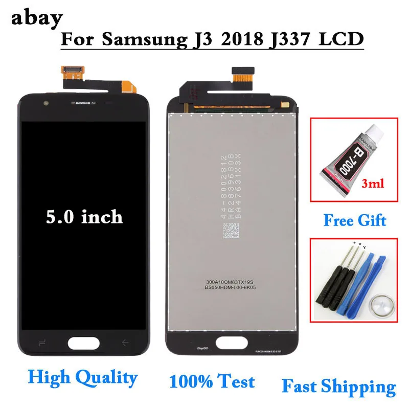 Adjustable LCD J320 J330 J337 J3 2017 2016 2018 For Samsung Galaxy J3 2016 2017 2018 Display Touch Screen Digitizer Assembly 5.0 
Adjustable LCD J320 J330 J337 J3 2017 2016 2018 For Samsung Galaxy J3 2016 2017 2018 Display Touch Screen Digitizer Assembly 5.0