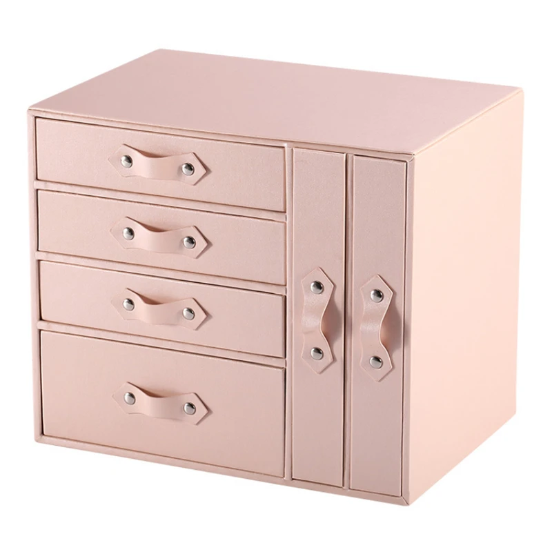 XINSOM Korean Big Jewelry Box Women Four Layers Drawer Type High Capacity Jewelry Storage Box Luxury Jewelry Case Casket Gift
XINSOM Korean Big Jewelry Box Women Four Layers Drawer Type High Capacity Jewelry Storage Box Luxury Jewelry Case Casket Gift