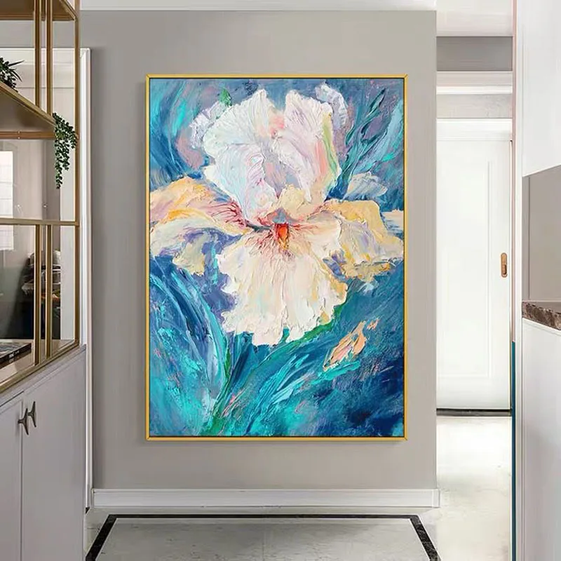 100% Hand Painted Painting Best Flower Oil Painting On Canvas Art Wall Painting For Living Room wall pictures Home Decoration
100% Hand Painted Painting Best Flower Oil Painting On Canvas Art Wall Painting For Living Room wall pictures Home Decoration