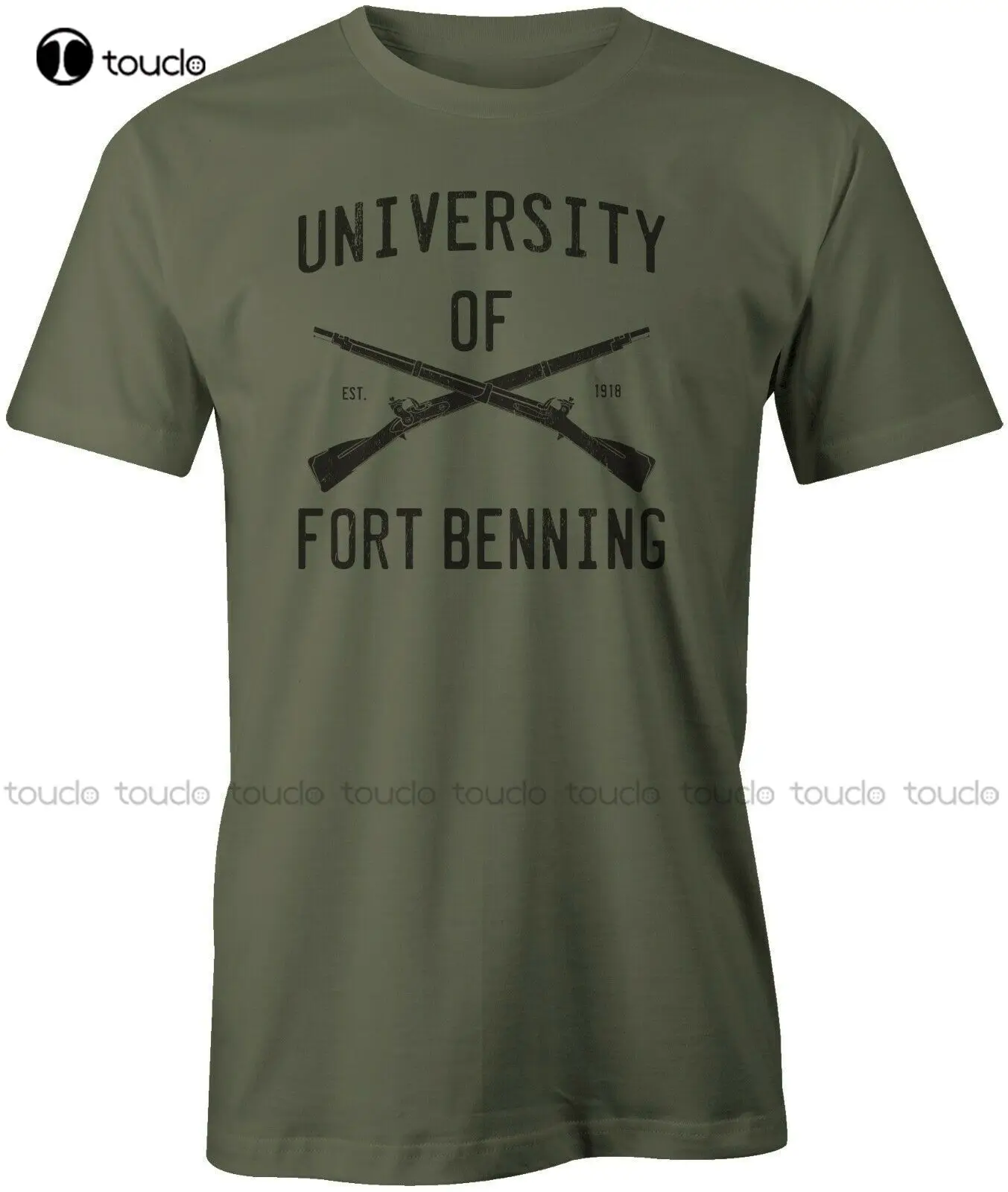 

University Of Fort Benning Infantry 11B 11C Short Sleeve Tshirt, Grunt Gift Unisex Women Men Tee Shirt