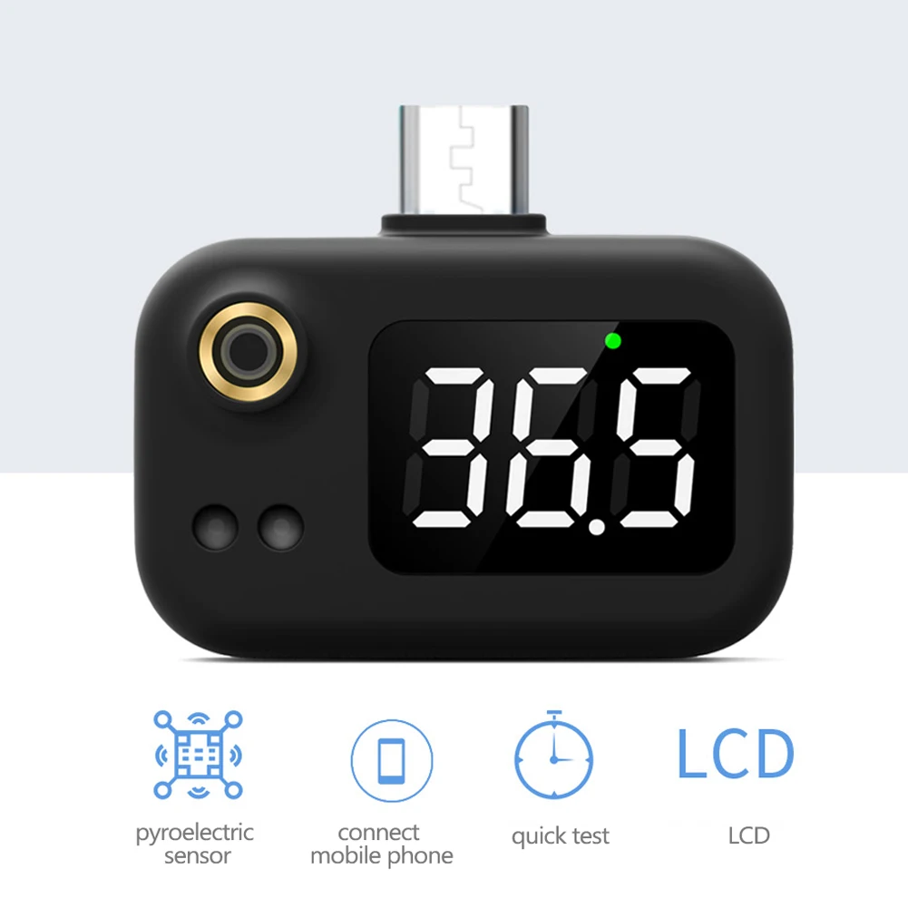 Интеллектуальный USB-термометр, портативный инфракрасный мини-термометр с разъемом Type-C
Интеллектуальный USB-термометр, портативный инфракрасный мини-термометр с разъемом Type-C