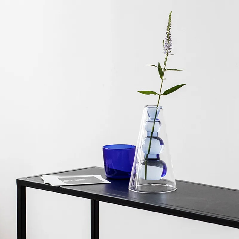 Nordic Style Crystal Vase Colourful Glass Transparent Vases for The Interior Hydroponic Flower Stained Vases Home Art Decoration
Nordic Style Crystal Vase Colourful Glass Transparent Vases for The Interior Hydroponic Flower Stained Vases Home Art Decoration