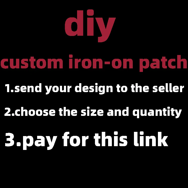 Custom Stickers Brand Logo Thermal Patches on Clothes Iron-on Transfers for Clothing Thermoadhesive Patch Fusible Diy Applique 
Custom Stickers Brand Logo Thermal Patches on Clothes Iron-on Transfers for Clothing Thermoadhesive Patch Fusible Diy Applique