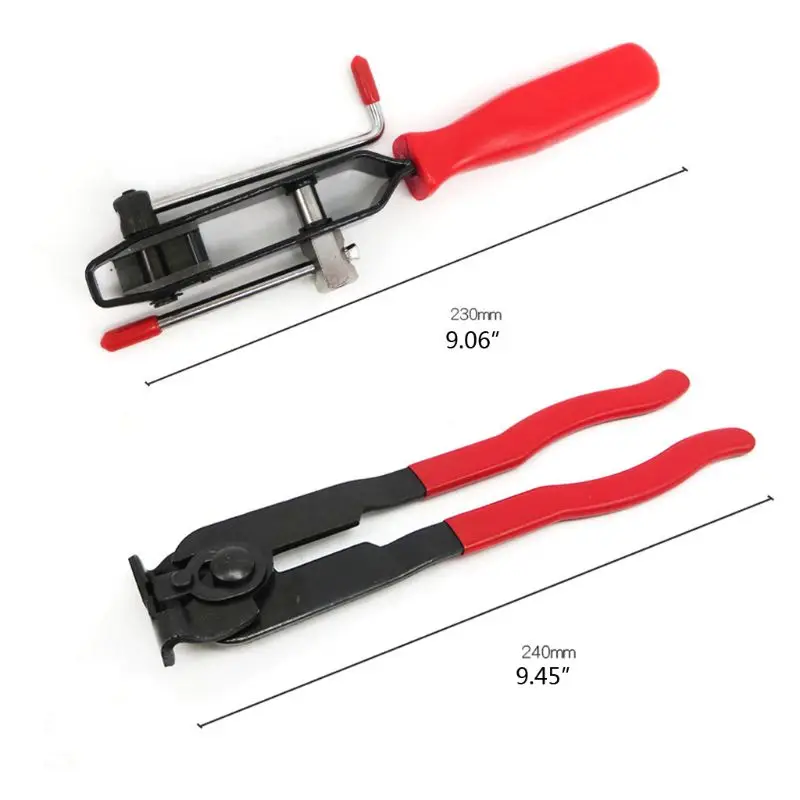 2pcs Auto Cable Type Hose Clamps CV Joint Clip Banding Install Tool
2pcs Auto Cable Type Hose Clamps CV Joint Clip Banding Install Tool