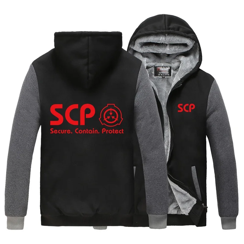 High-Q Unisex Anime SCP Foundation Hooded Hoodie Cardigan Coat Special Containment Procedures SCP Thick Fleece hoodie jacket
High-Q Unisex Anime SCP Foundation Hooded Hoodie Cardigan Coat Special Containment Procedures SCP Thick Fleece hoodie jacket
