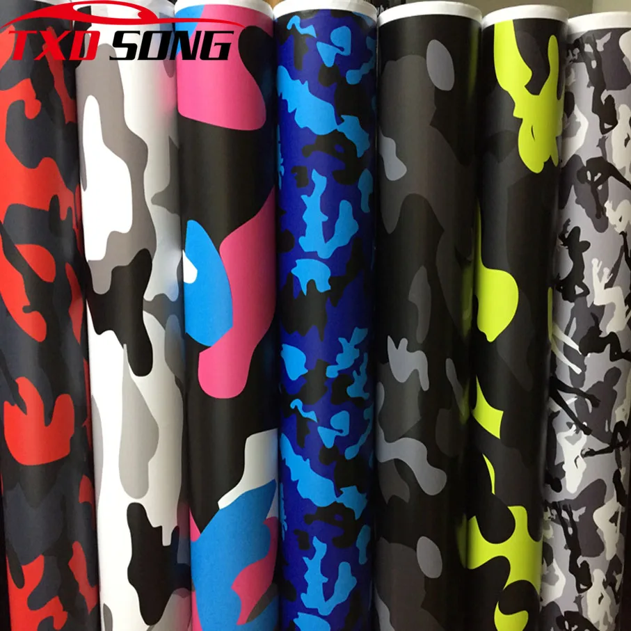 18 Kinds 7 Sizes Red black blue Camo Vinyl Film Camouflage Car Wrap Film For Car Styling Bike Computer Laptop Scooter Motorcycle
18 Kinds 7 Sizes Red black blue Camo Vinyl Film Camouflage Car Wrap Film For Car Styling Bike Computer Laptop Scooter Motorcycle