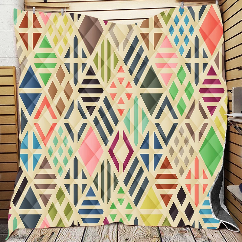 3D Digital Printing Summer Blanket Quilted Quilt Soft Comfortable Cotton Geometric Grid Air-Conditioned Quilt Bedspread Summer
3D Digital Printing Summer Blanket Quilted Quilt Soft Comfortable Cotton Geometric Grid Air-Conditioned Quilt Bedspread Summer