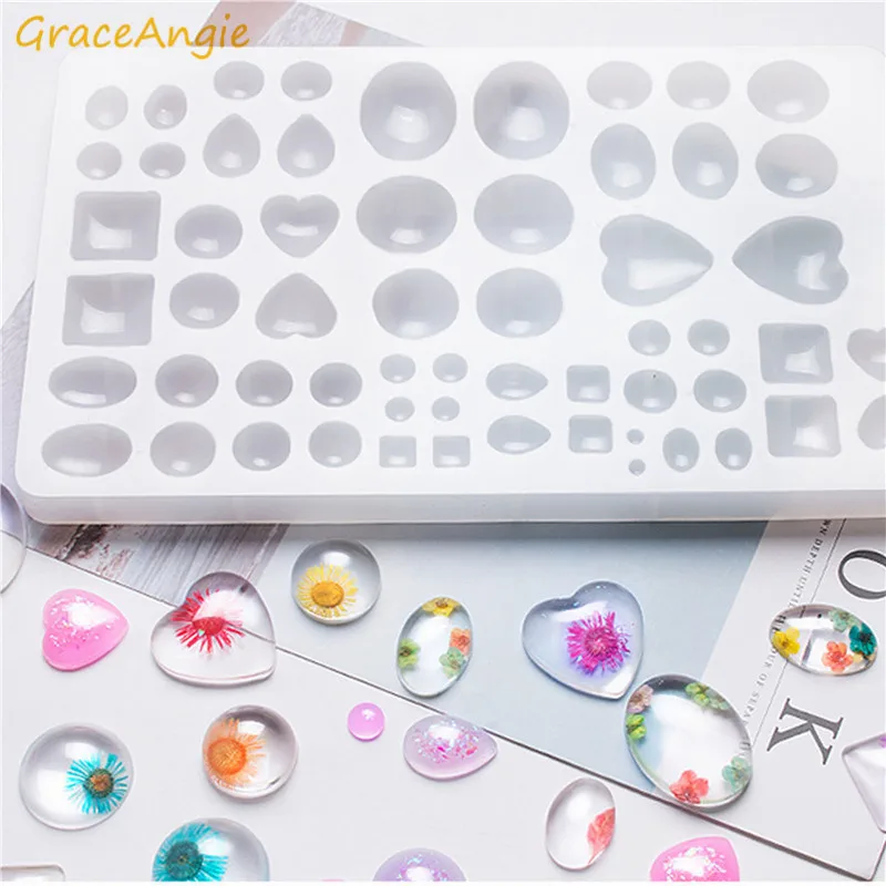 

DIY Resin Filling Chic Book Epoxy Silicone Mold For Epoxy UV Resin Front Cover Makeing Filling Handcraft Girl Children Gifts New