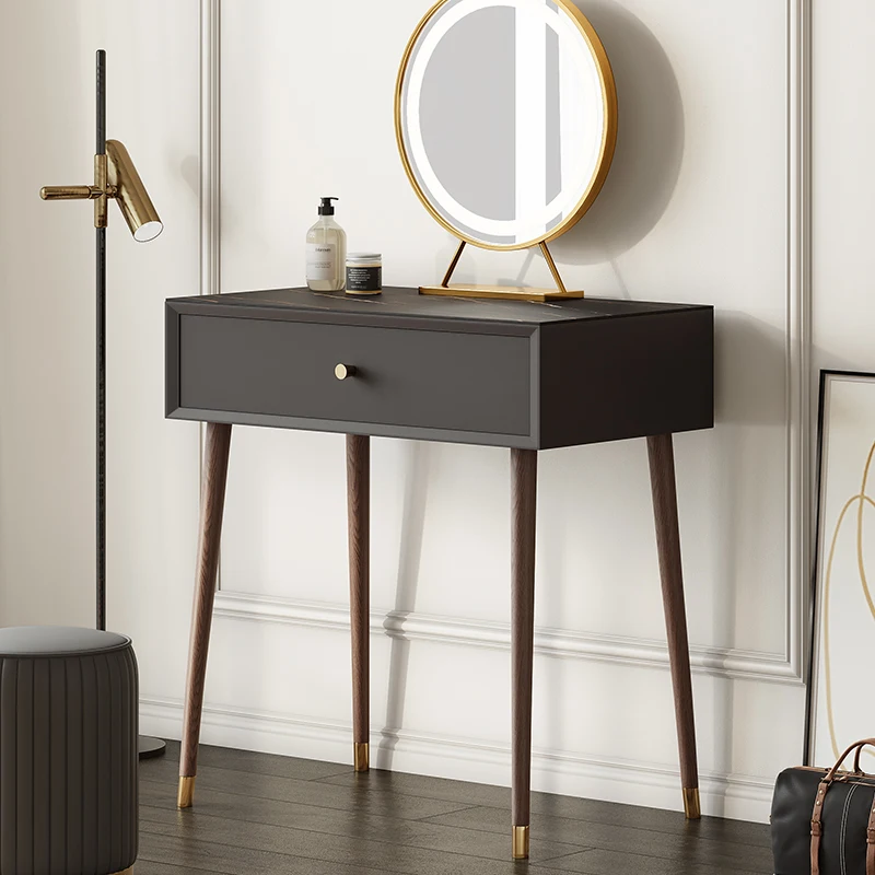 Nordic family modern simple bedroom net red dressing table solid wood super small
Nordic family modern simple bedroom net red dressing table solid wood super small