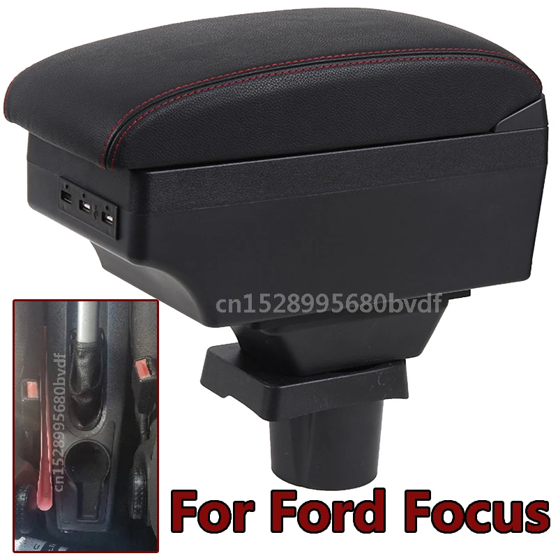 Подлокотник для Ford Focus, центральный ящик для хранения вещей, внутренний подлокотник, Стайлинг автомобиля, аксессуары, интерфейс USB
Подлокотник для Ford Focus, центральный ящик для хранения вещей, внутренний подлокотник, Стайлинг автомобиля, аксессуары, интерфейс USB