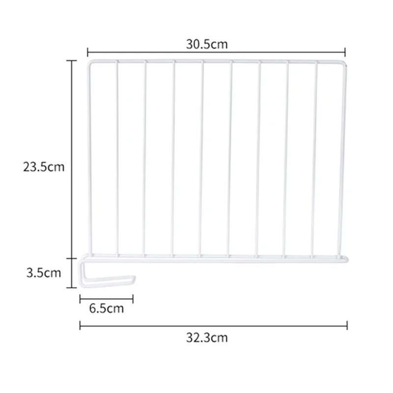 Shelf Divider for Closets, Purses, Wood Shelves, Book Shelves and Libraries-Organizers for Home and Office-Set of 6
Shelf Divider for Closets, Purses, Wood Shelves, Book Shelves and Libraries-Organizers for Home and Office-Set of 6