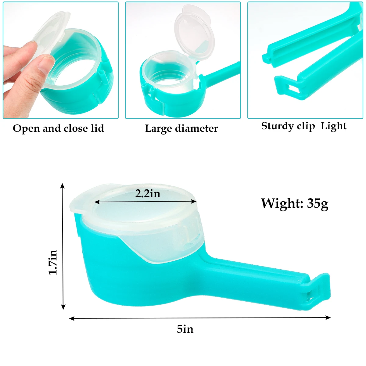 4 pcs Plastic Bag Sealer Seal Pour Food Storage Bag Clip Food Sealing Clip Effect Clamp Kitchen Tools
4 pcs Plastic Bag Sealer Seal Pour Food Storage Bag Clip Food Sealing Clip Effect Clamp Kitchen Tools
