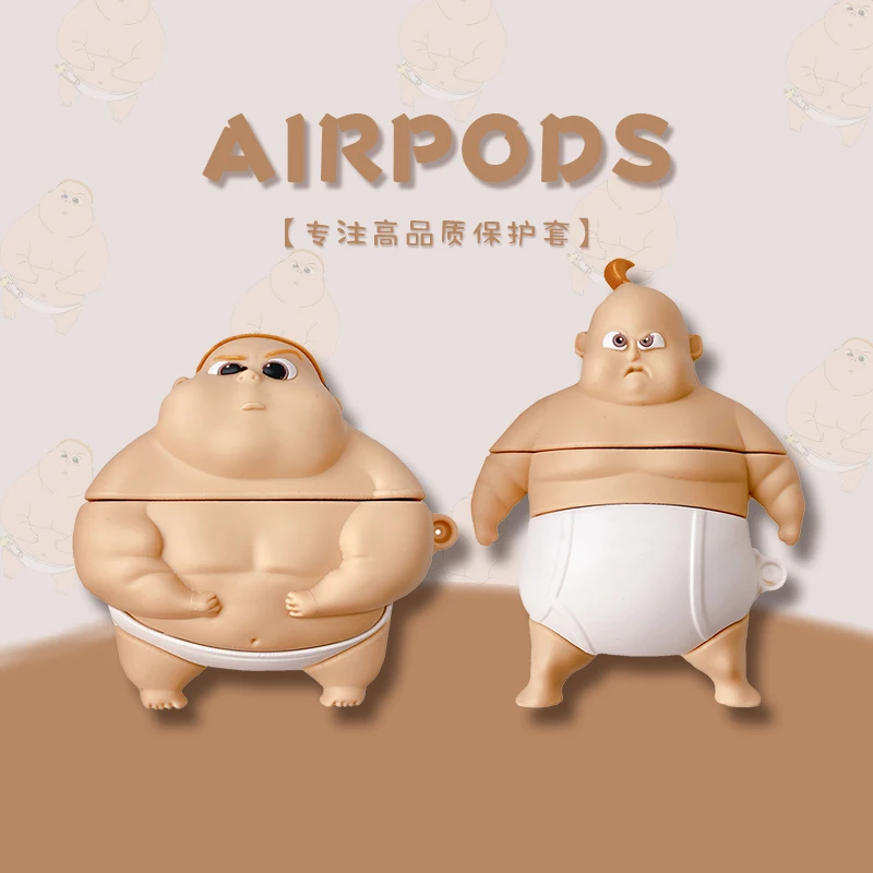 Новинка чехол для наушников Airpods1 2 pro крутой силиконовый милый с рисунком аниме
