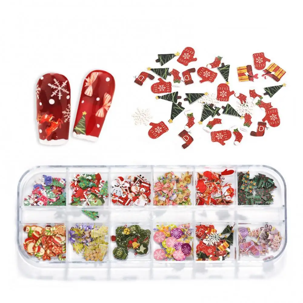 1 Box 12 Colors Christmas Manicure Art 3D Butterfly Glitter Foil Nail Sticker
1 Box 12 Colors Christmas Manicure Art 3D Butterfly Glitter Foil Nail Sticker