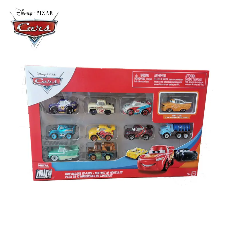 Disney Pixar Mini Toy Cars Lightning McQueen Alloy Car Miss Police Top Speed Small Sports Kids Holiday Gift | Игрушки и хобби