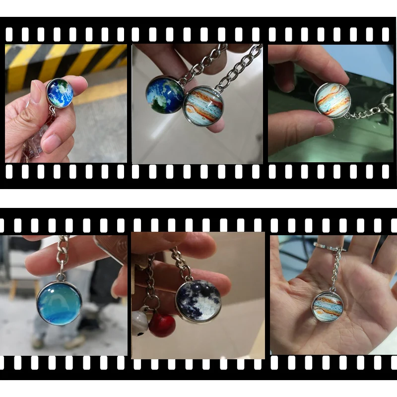 Glow At Night Universe Planet Keychain Solar System Metal Pendant Galaxy Nebula Earth Double-sided Glass Ball Key Rings
Glow At Night Universe Planet Keychain Solar System Metal Pendant Galaxy Nebula Earth Double-sided Glass Ball Key Rings