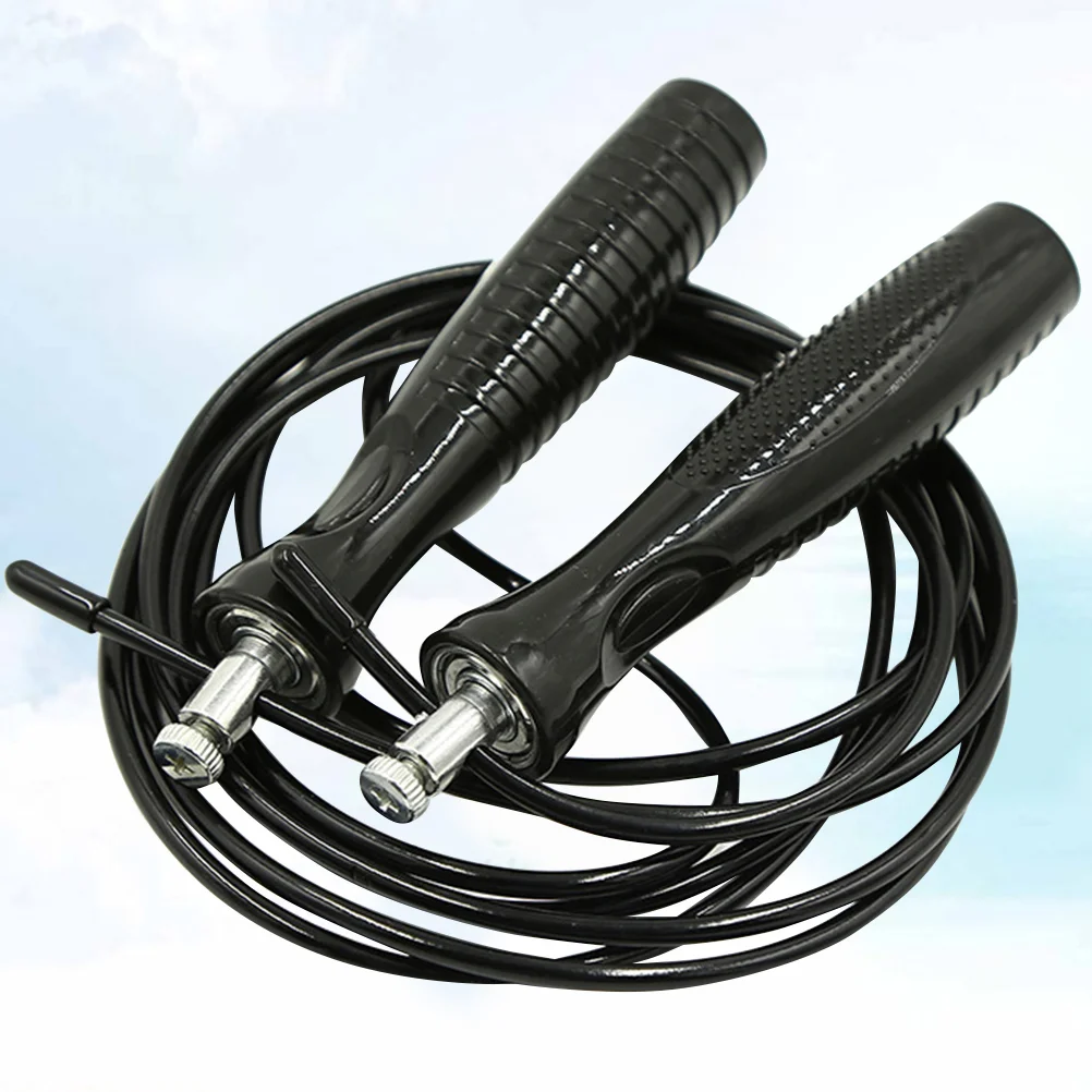 Training Jump Rope Simple Jumping Exercise Equipment Durable Fitness Skipping Rope for Men (Black)
Training Jump Rope Simple Jumping Exercise Equipment Durable Fitness Skipping Rope for Men (Black)