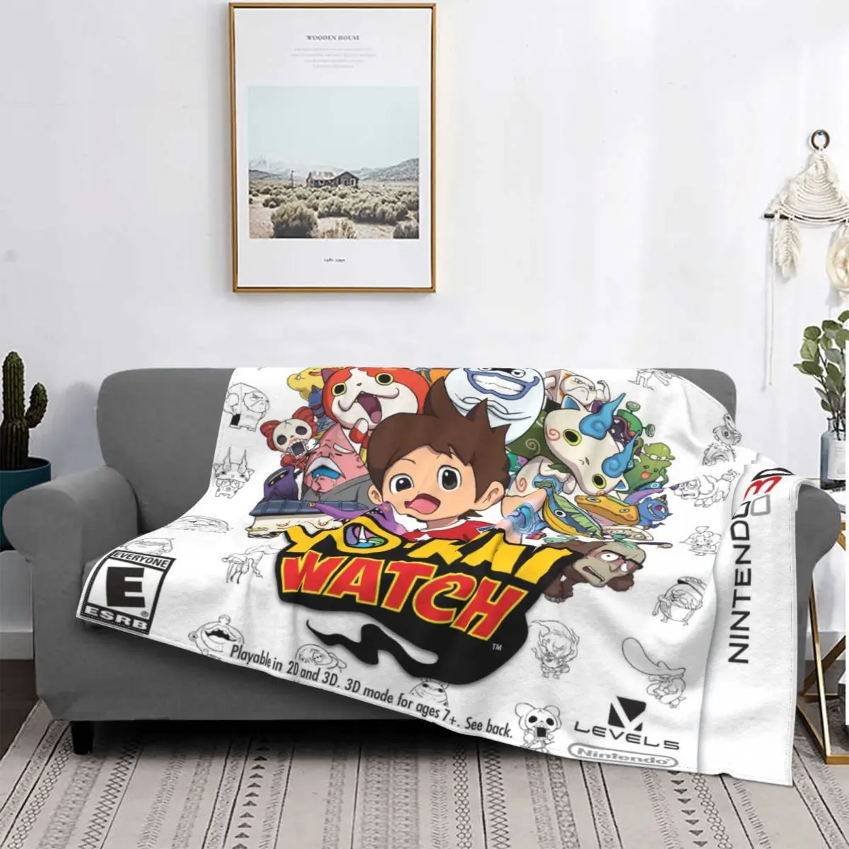Yo-kai Yokai-Manta para sofá, colcha para cama, edredones a cuadros, colcha, manta Picknick 135
Yo-kai Yokai-Manta para sofá, colcha para cama, edredones a cuadros, colcha, manta Picknick 135