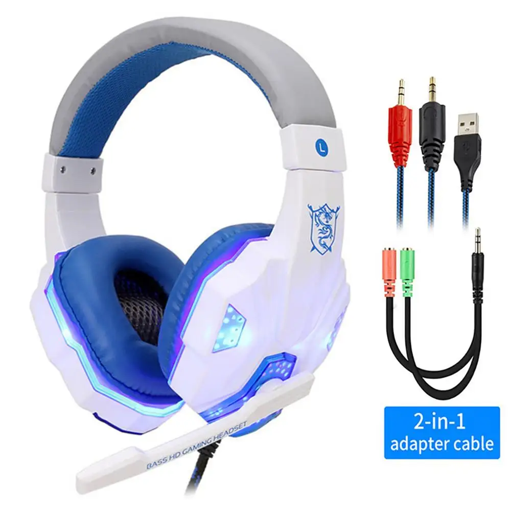 Professional Led Light Gamer Headset for Computer PS4 PS5 Fifa 21 Gaming Headphones Bass Stereo PC Wired Headset With Mic Gifts
Professional Led Light Gamer Headset for Computer PS4 PS5 Fifa 21 Gaming Headphones Bass Stereo PC Wired Headset With Mic Gifts