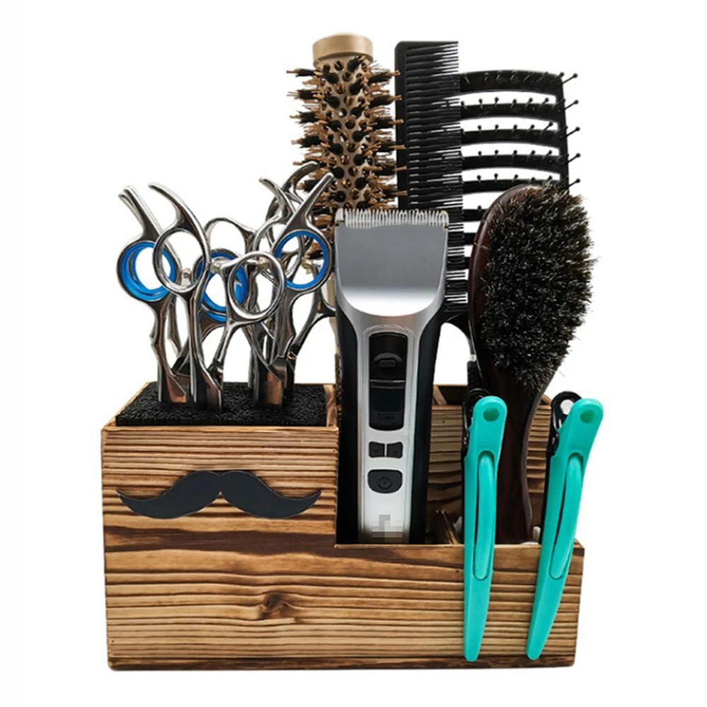Hairdressing Tool Storage Box Barbershop Supplies Trimmer Storage Box Scissor Display Rack Hairpin Comb Finishing For Hair Salon
Hairdressing Tool Storage Box Barbershop Supplies Trimmer Storage Box Scissor Display Rack Hairpin Comb Finishing For Hair Salon