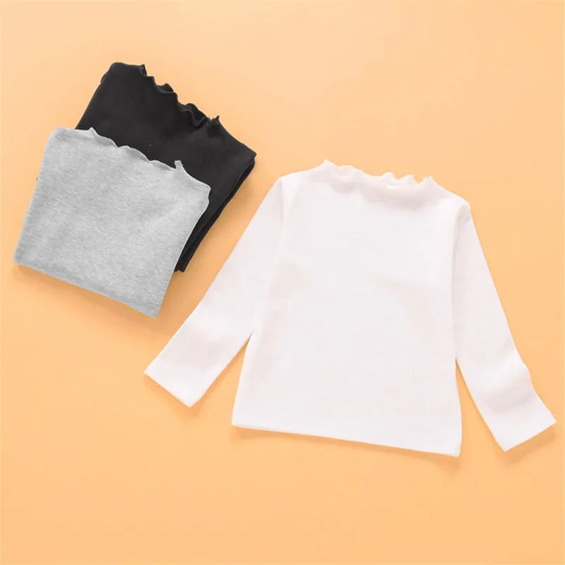 2021 1-6Y Casual Toddler Baby Girls Pullovers Top T Shirt Spring Autumn New Pure Color Long Sleeve T Shirt Loose Cotton T-shirts
2021 1-6Y Casual Toddler Baby Girls Pullovers Top T Shirt Spring Autumn New Pure Color Long Sleeve T Shirt Loose Cotton T-shirts