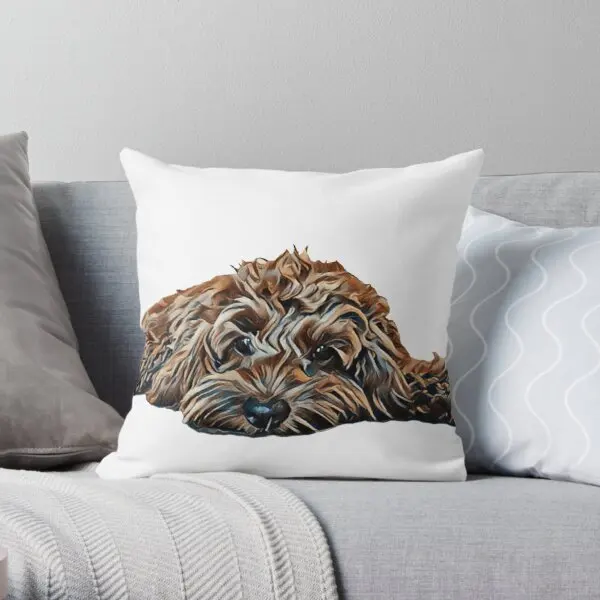 Chocolate Brown Cockapoo White Backgro Printing Throw Pillow Cover Fashion Square Throw Cushion Soft Pillows not include
Chocolate Brown Cockapoo White Backgro Printing Throw Pillow Cover Fashion Square Throw Cushion Soft Pillows not include