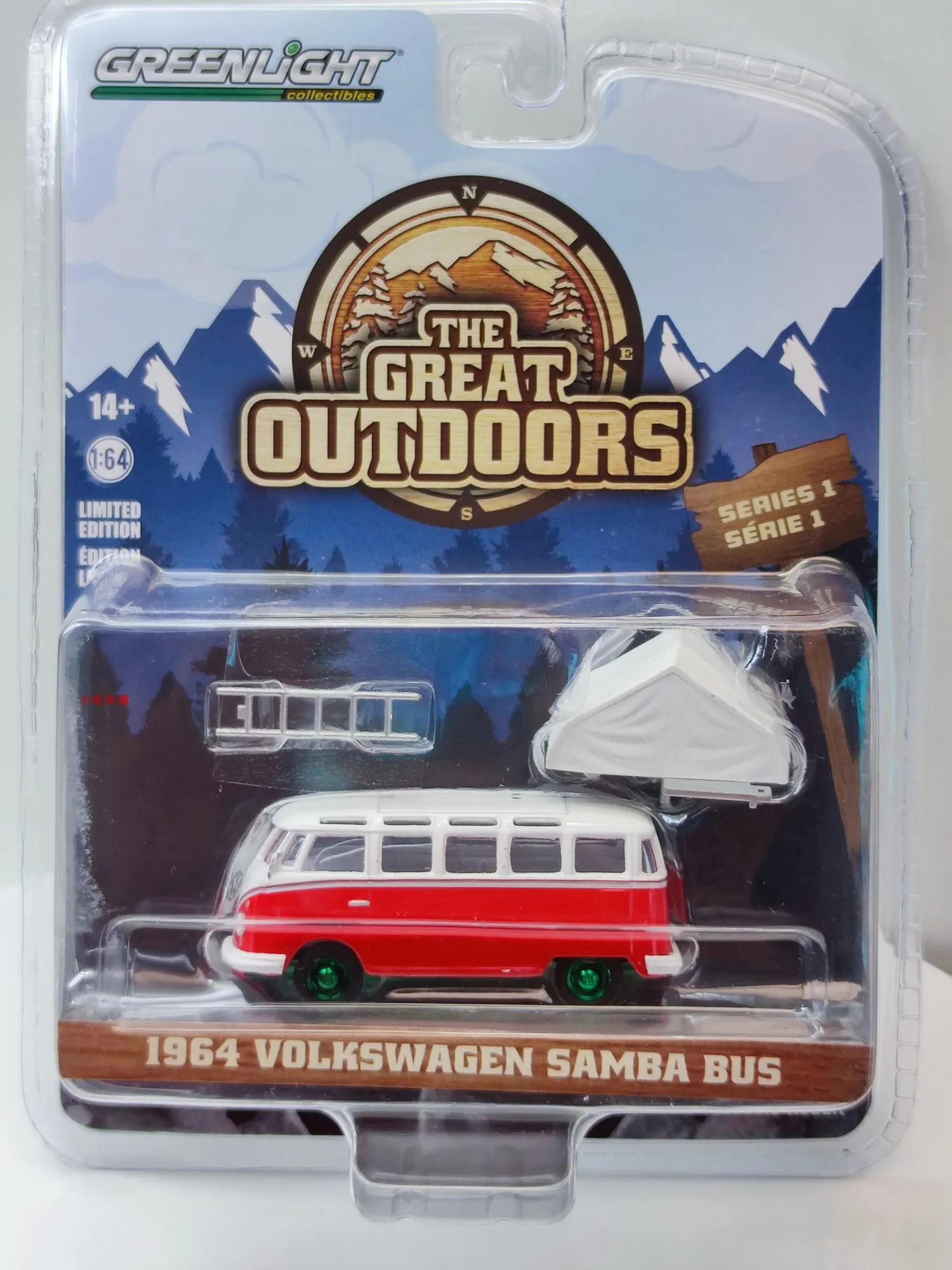 1:64 GREENLIGHT 1964 Volks wagen VW Samba Collection of die-cast alloy car model ornaments
1:64 GREENLIGHT 1964 Volks wagen VW Samba Collection of die-cast alloy car model ornaments