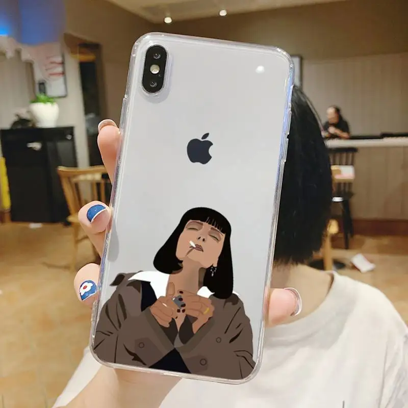 Greatest movie ever made Pulp Phone Case Transparent soft For iphone 5 6 7 8 11 12 s c se plus mini x xs xr pro max shell
Greatest movie ever made Pulp Phone Case Transparent soft For iphone 5 6 7 8 11 12 s c se plus mini x xs xr pro max shell