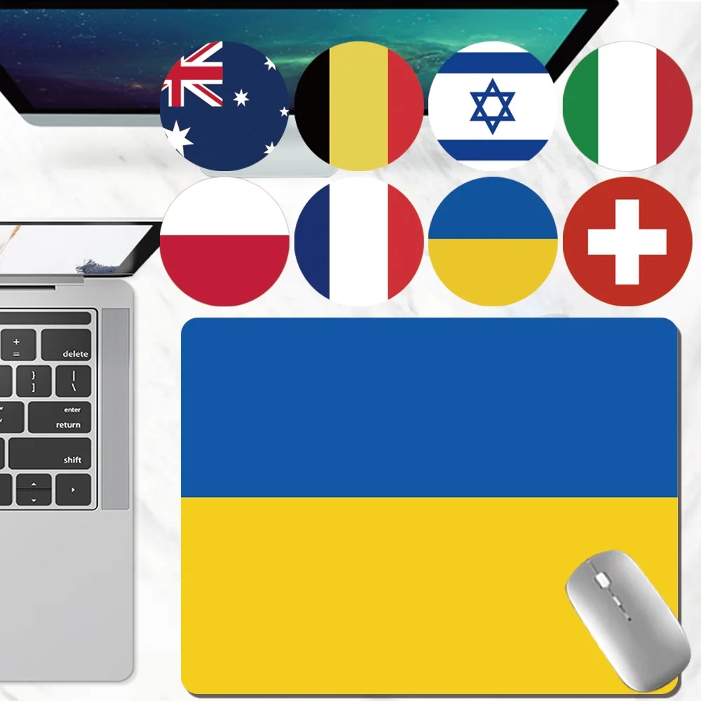 Mouse Pad Game Gamer Mouse Pad Anti-slip Waterproof PU Leather Mouse-pad National Flag Series Pattern Mouse Mat
Mouse Pad Game Gamer Mouse Pad Anti-slip Waterproof PU Leather Mouse-pad National Flag Series Pattern Mouse Mat