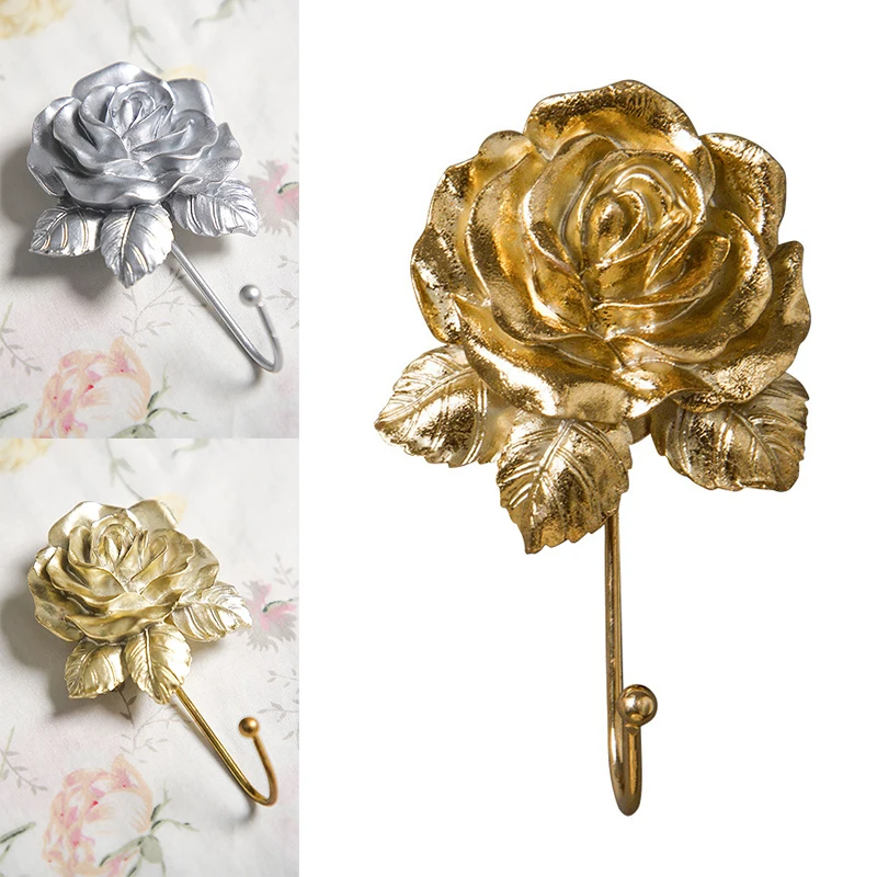 Rose Pattern Metal Curtain Hooks Wall Hook Kitchen Bedroom Multi-Function Vintage Dress Rose Hanger Hook Clasp Holder Hooks
Rose Pattern Metal Curtain Hooks Wall Hook Kitchen Bedroom Multi-Function Vintage Dress Rose Hanger Hook Clasp Holder Hooks