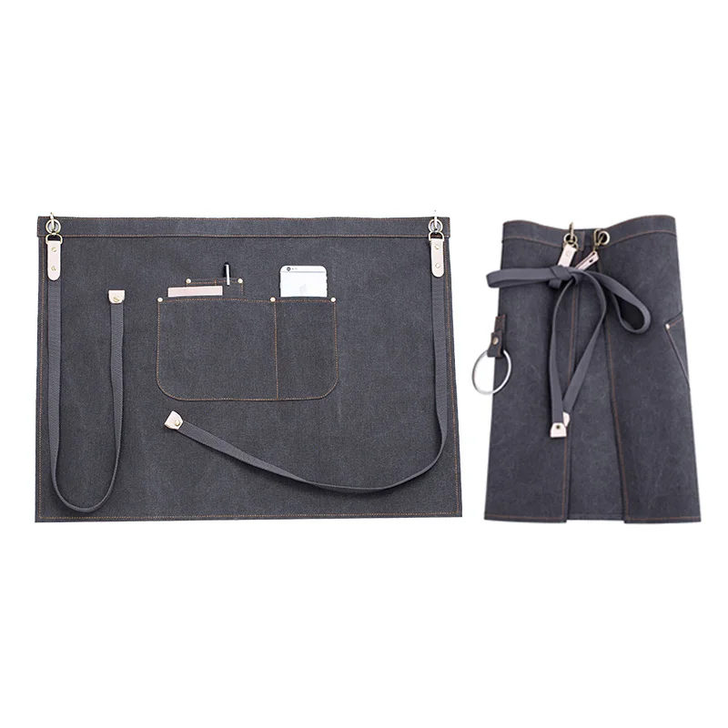 Half-length Apron Summer Restaurant Coffee Shop Short Overalls Water Proof Household Products Kitchen Supplies Cooking Aprons
Half-length Apron Summer Restaurant Coffee Shop Short Overalls Water Proof Household Products Kitchen Supplies Cooking Aprons